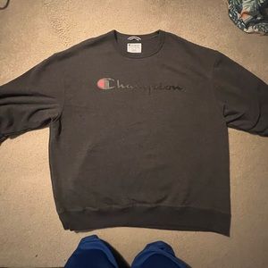 Grey 2xl Champion crew neck sweatshirt. Worn once.